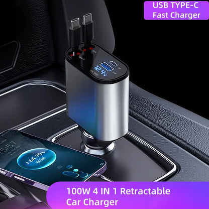 Retractable Car Charger